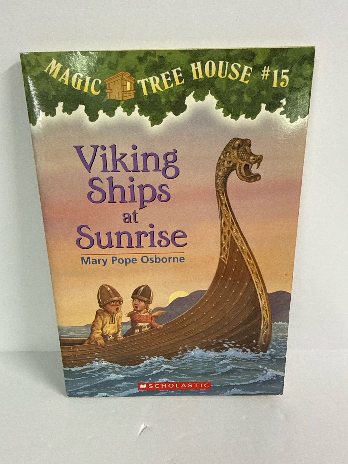 Viking Ships at Sunrise Random House Pre-Owned Elementary The Magic Tree House