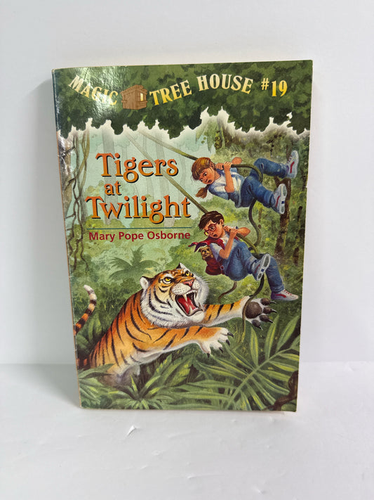 Tigers at Twilight Random House Pre-Owned Mary Pope Osborne The Magic Tree House