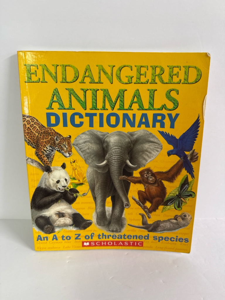 Endangered Animals Scholastic Paperback Books