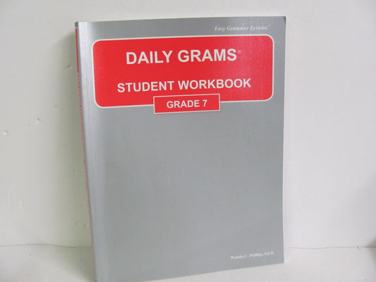 Daily Grams Easy Grammar Workbook  Pre-Owned 7th Grade Language Textbooks