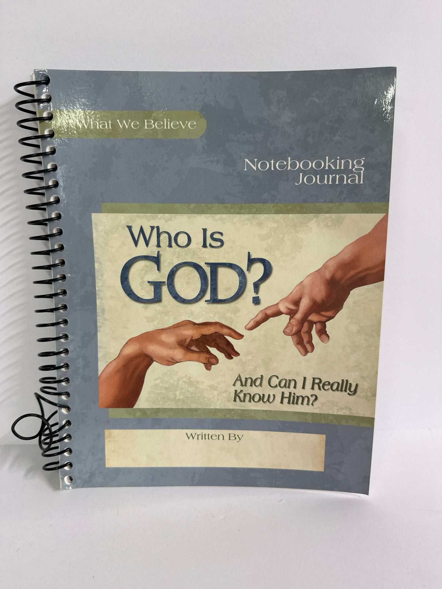Who is God? Apologia Notebooking Journal  Pre-Owned Elementary Bible Books