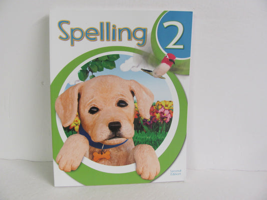 Spelling 2 BJU Press Student Book Pre-Owned 2nd Grade Spelling/Vocabulary Books