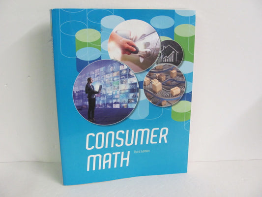Consumer Math BJU Press Student Book Pre-Owned High School Mathematics Textbooks