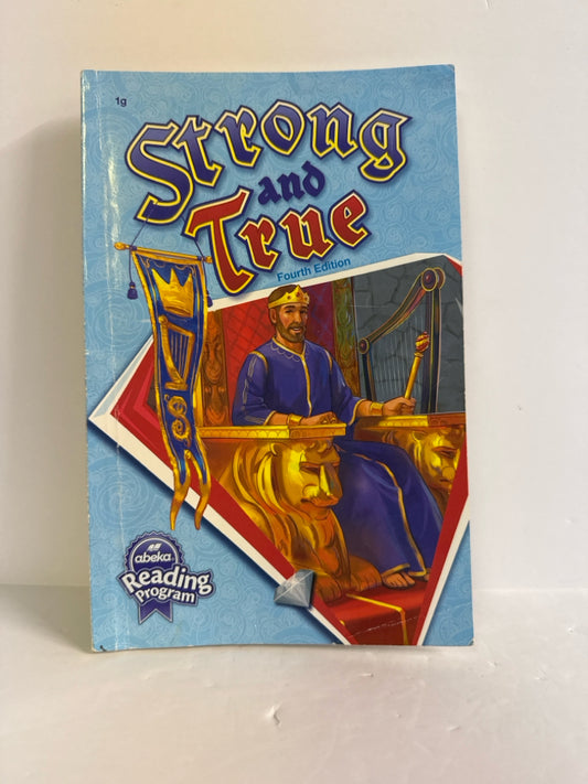 Strong and True Abeka Reader Pre-Owned 1st Grade Reading Textbooks