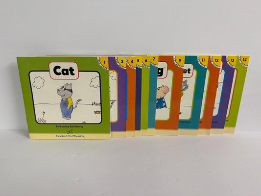 Reader Hooked on Phonics Set  Pre-Owned Elementary Reading Textbooks