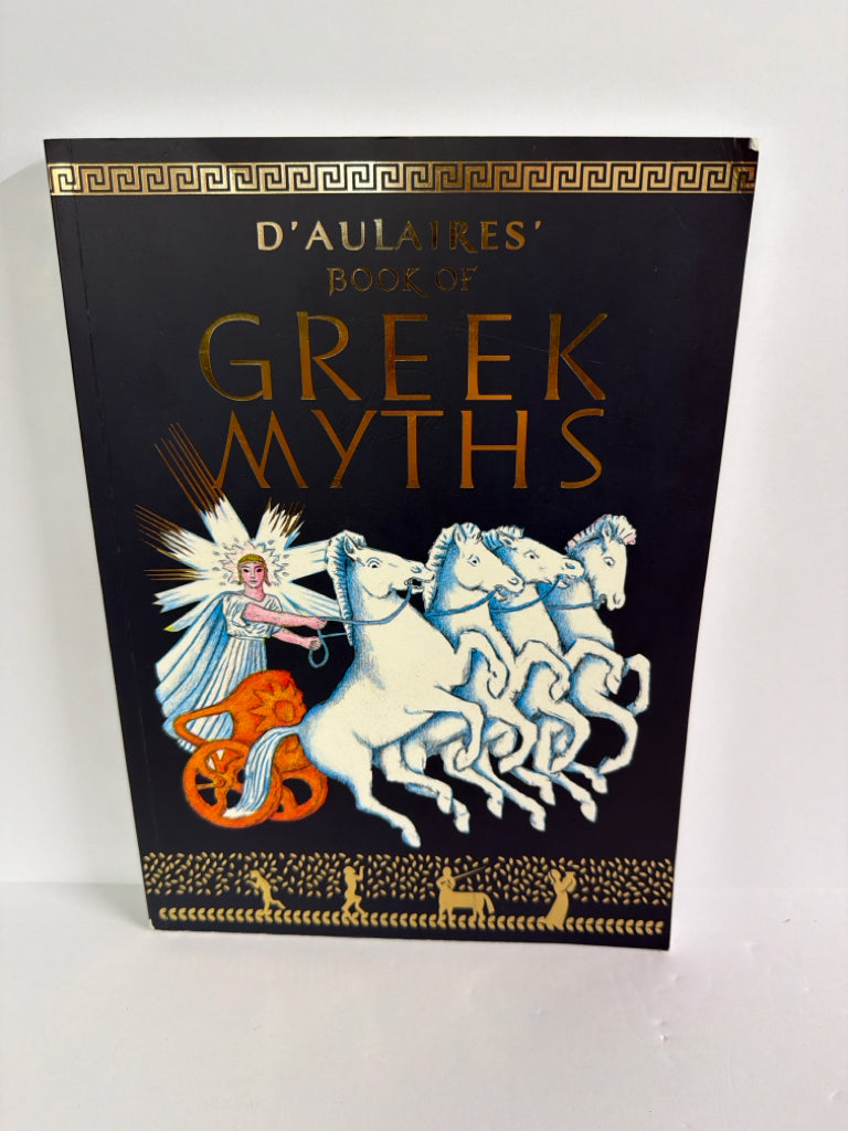 D'Aulaires' Book of Greek Myths Delacorte Press Pre-Owned Reading Textbooks