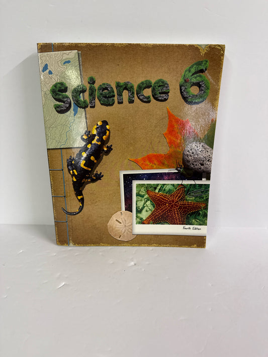 Science 6 BJU Press Student Text  Pre-Owned 6th Grade Science Textbooks