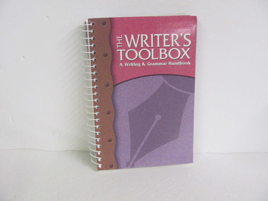 Writer's Toolbox BJU Press Pre-Owned High School Language Textbooks