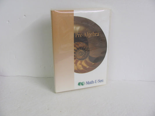 Pre Algebra Math U See DVD Pre-Owned Demme 8th Grade Mathematics Textbooks