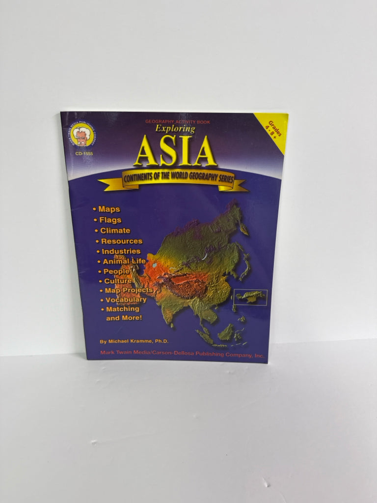 Continents of the World Series Carson Dellosa Elementary Geography Textbooks