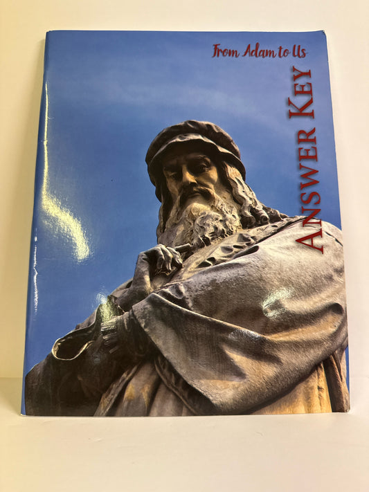 From Adam to Us Notgrass Answer Key  Pre-Owned Middle School History Textbooks