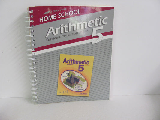Arithmetic 5 Abeka Curriculum Pre-Owned 5th Grade Mathematics Textbooks
