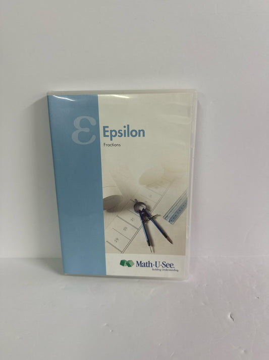 Epsilon Math U See DVD Pre-Owned Demme 5th Grade Mathematics Textbooks