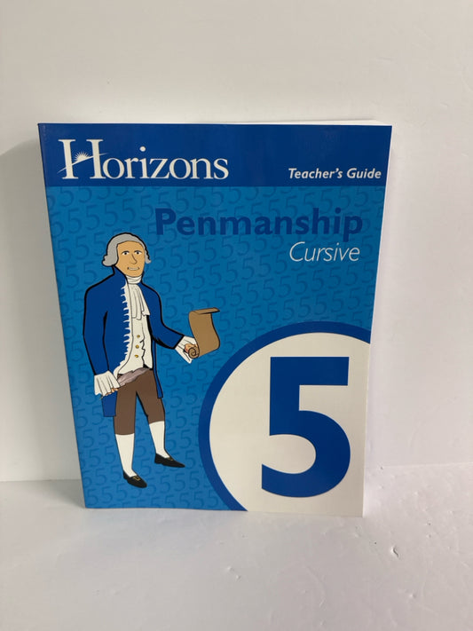 Penmanship Cursive Alpha Omega Teacher Guide  Pre-Owned Language Textbooks
