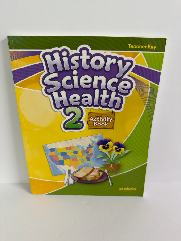 History Science Health Activity Bk Abeka 2nd Grade Science Textbooks
