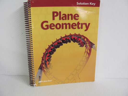 Plane Geometry Abeka Solution Key Pre-Owned High School Mathematics Textbooks