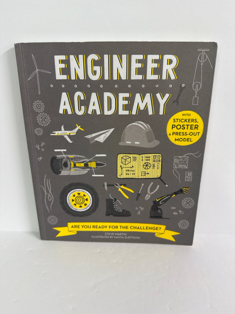 Engineer Academy Kane Miller Pre-Owned Steve Martin Elementary Science Textbooks