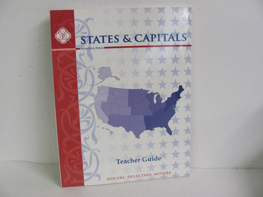 States and Capitals Memoria Press Teacher Guide  Pre-Owned State History Books