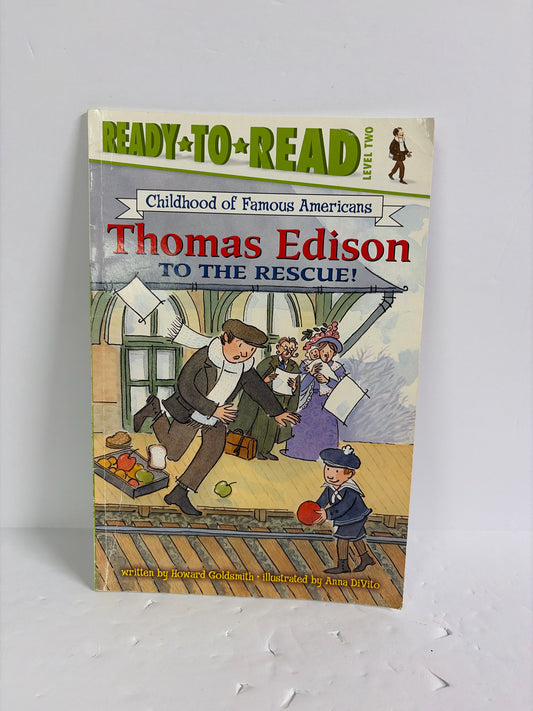 Thomas Edison To the Rescue! Howard Goldsmith Aladdin Phonics Readers