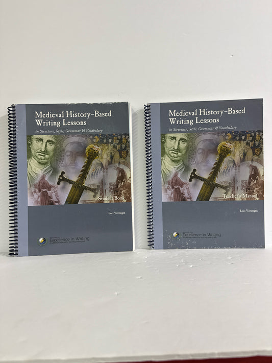 Medieval History-Based Writing Less IEW Teacher Manual  Pre-Owned IEW