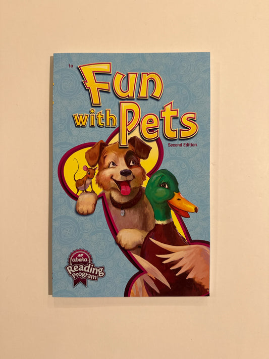 Fun with Pets Abeka Reader  Pre-Owned 1st Grade Reading Textbooks