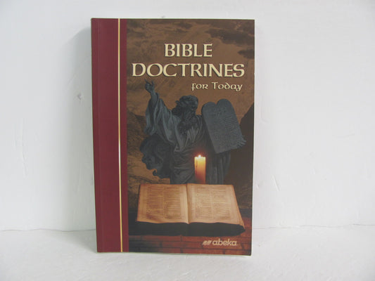 Bible Doctrines For Today Abeka Student Book Pre-Owned 10th Grade Bible Books