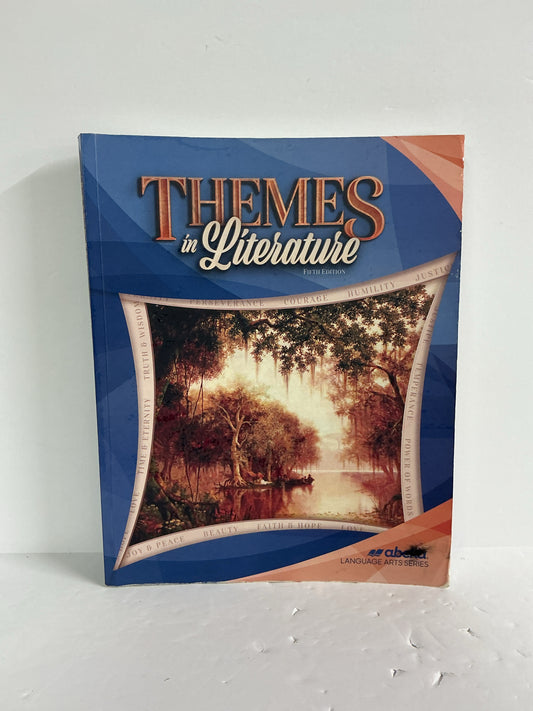 Themes in Literature Abeka Student Text  Pre-Owned 9th Grade Language Textbooks