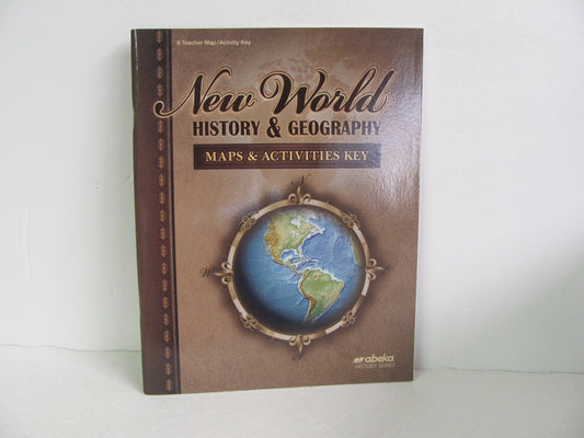 New World History Abeka Activity Key Pre-Owned 6th Grade History Textbooks