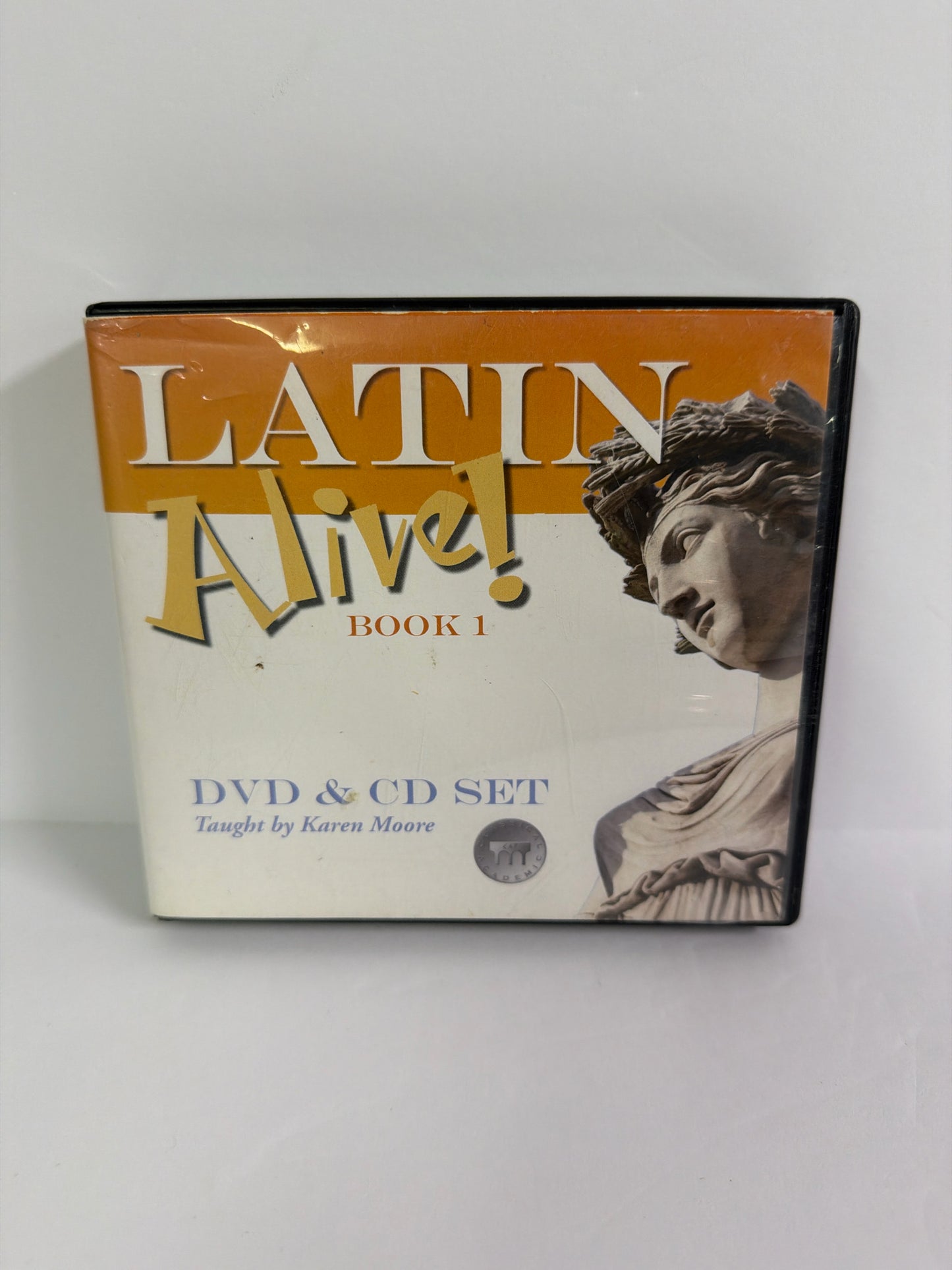 Latin Alive Book 1 Classical Academic DVD & CD Set Pre-Owned Latin