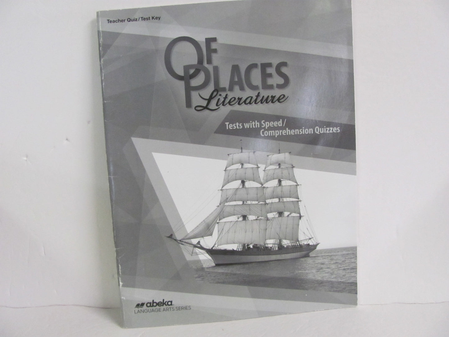 Of Places Literature Abeka Quiz/Test Key  Pre-Owned 8th Grade Reading Textbooks