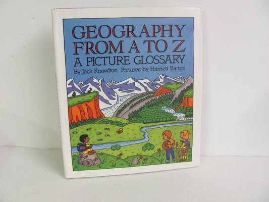 Geography From A to Z Harper Collins Pre-Owned Knowlton Geography Books