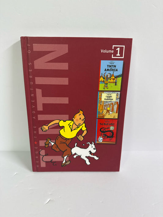 The Adventures of Tintin Little Brown Pre-Owned Elementary Fiction Books