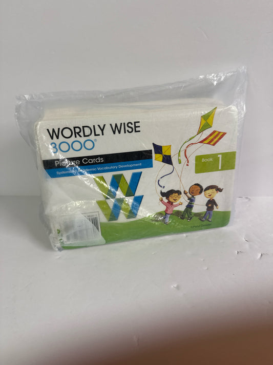 Wordly Wise 3000 School Speciality Picture Cards Pre-Owned Language Textbooks