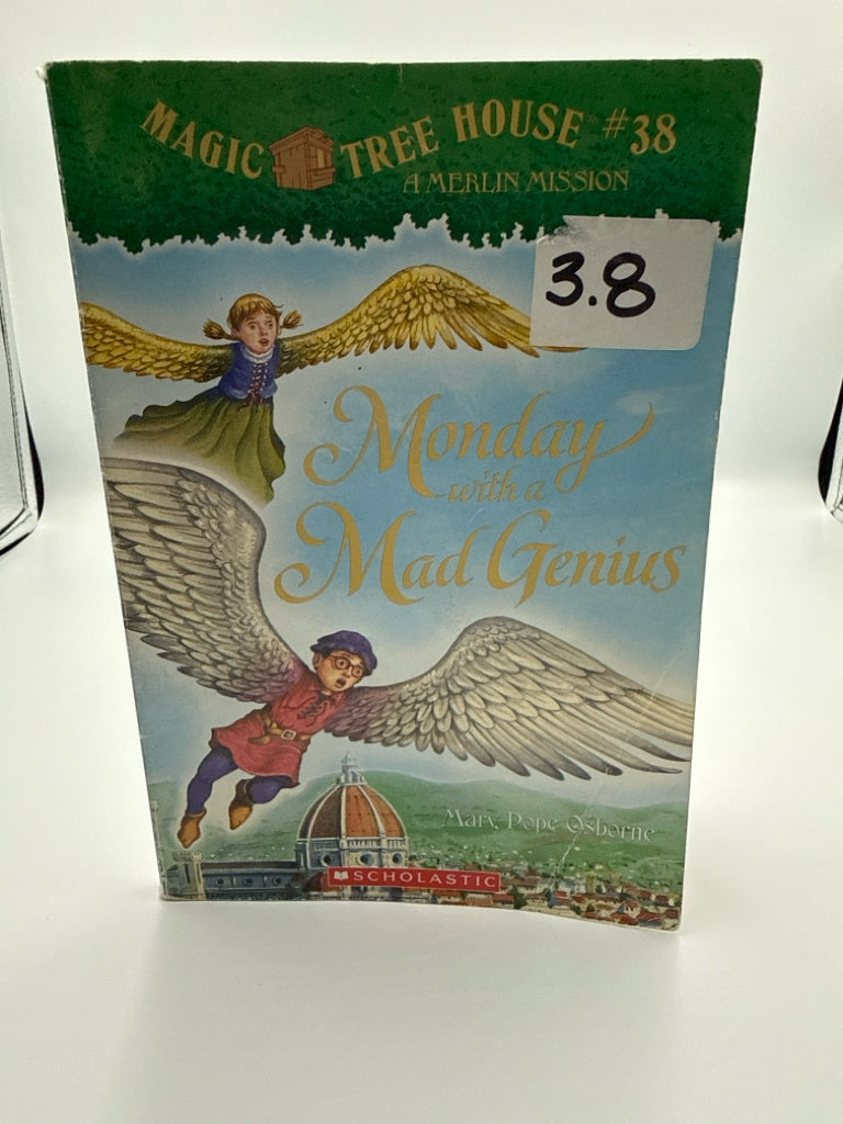 Monday With a Mad Genius Mary Pope Osborne Random House Juvenile Books