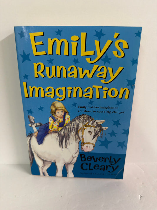 Emily's Runaway Imagination Harper Trophy Pre-Owned Beverly Cleary Fiction Books