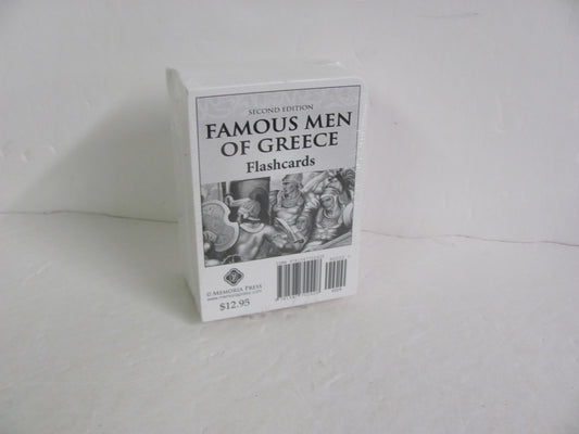 Famous Men of Greece Memoria Press Flashcards Pre-Owned World History Books