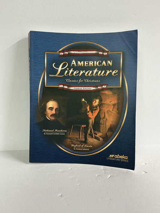 American Literature Abeka Student Text  Pre-Owned 11th Grade Language Textbooks