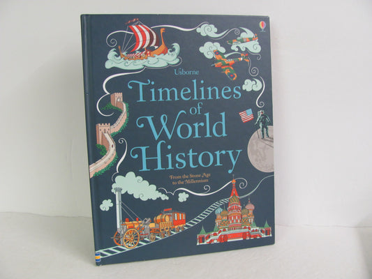 Timelines of World H Usborne Pre-Owned World History Books