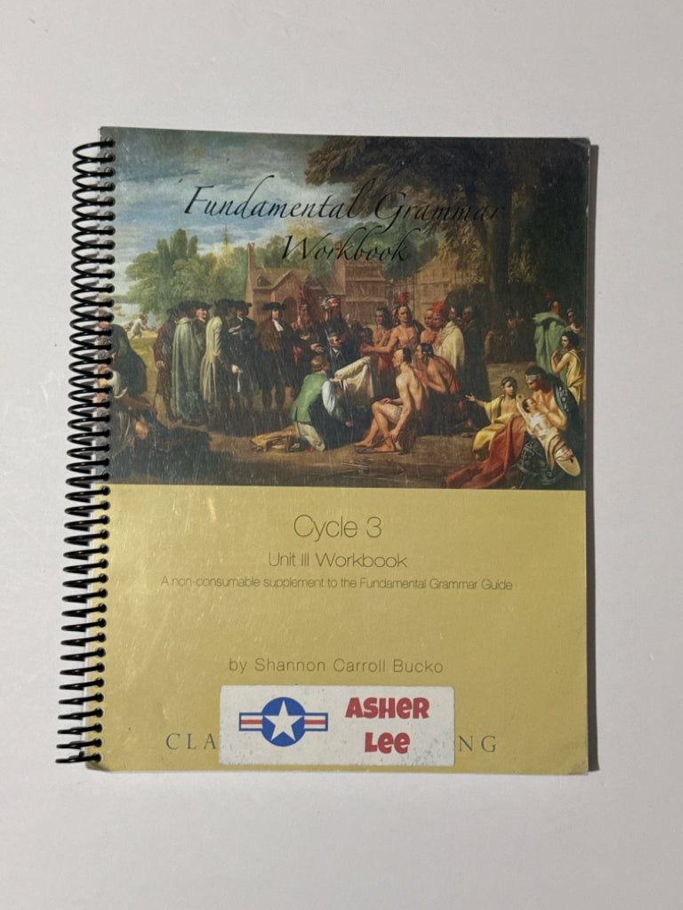 Fundamental Grammar Workbook Claritas Publishing Claritas Publishing