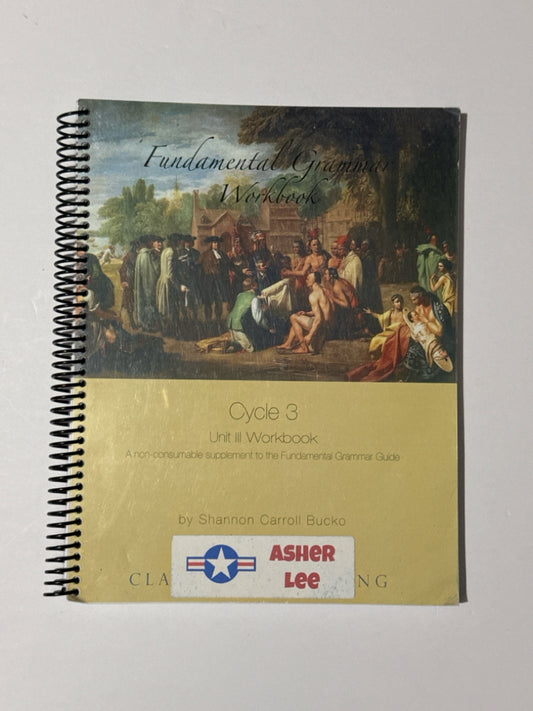 Fundamental Grammar Workbook Claritas Publishing Claritas Publishing