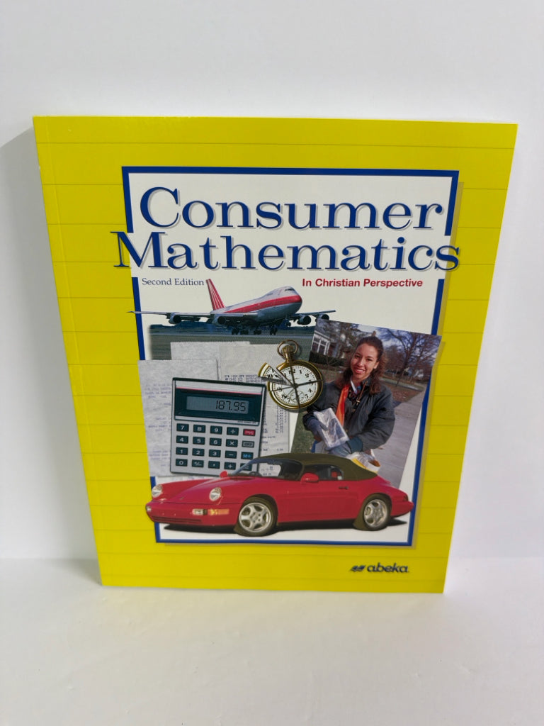 Consumer Mathematics Abeka Student Book Pre-Owned Mathematics Textbooks
