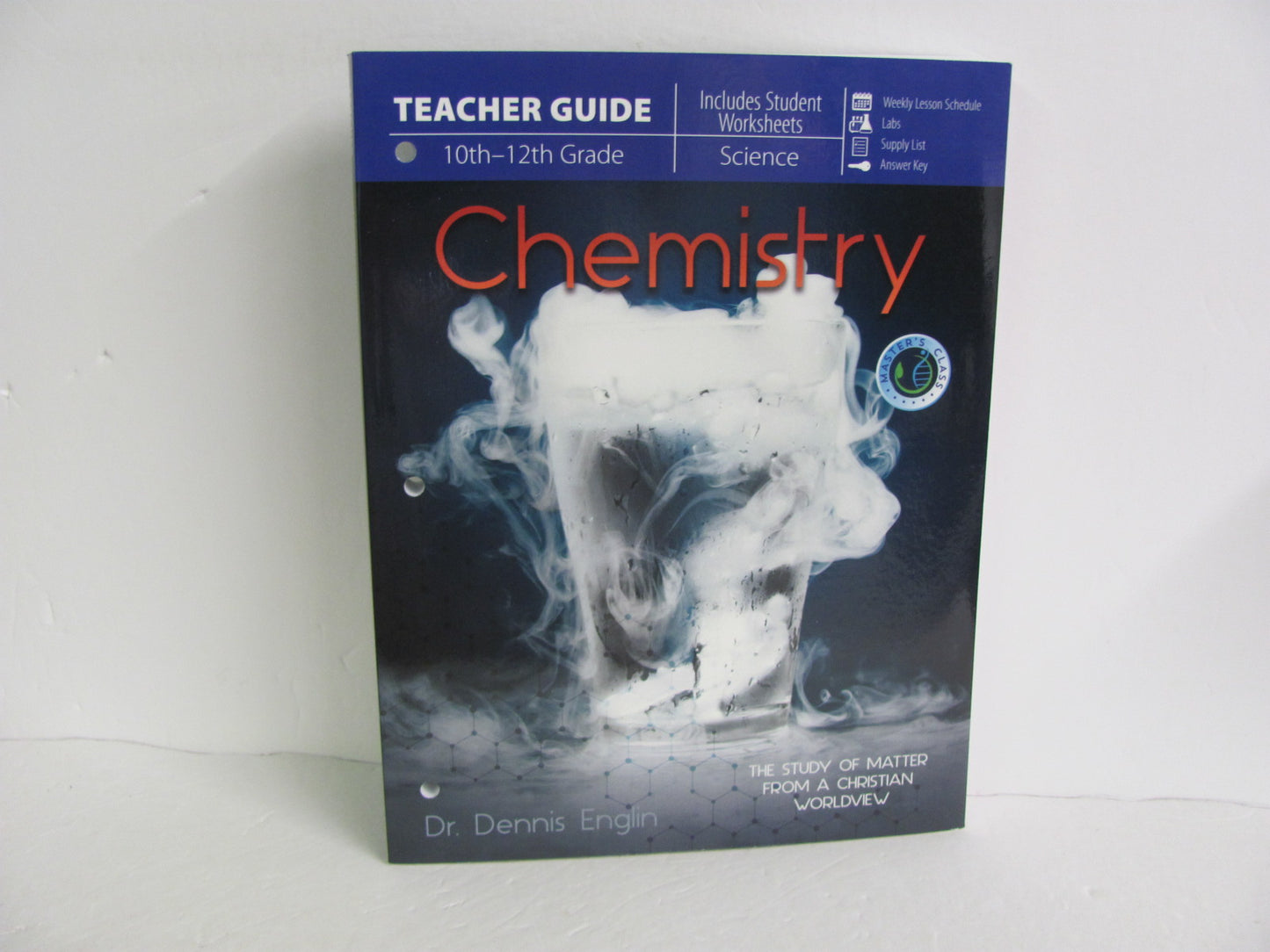 Chemistry Master Books Teacher Guide  Pre-Owned Englin Science Textbooks