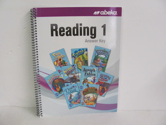 Reading 1 Abeka Answer Key  Pre-Owned 1st Grade Reading Textbooks