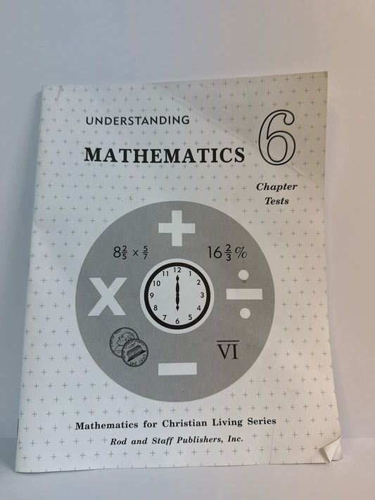 Understanding Mathematics Rod & Staff Tests  Pre-Owned Mathematics Textbooks