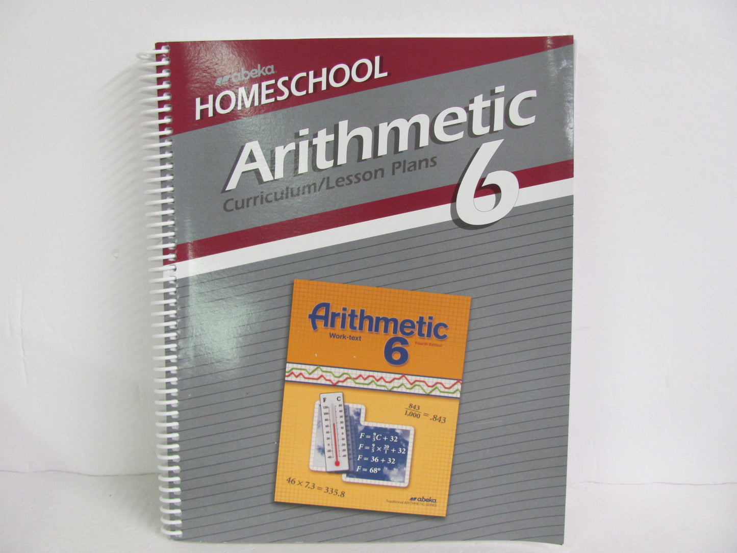 Arithmetic 6 Abeka Curriculum Pre-Owned 6th Grade Mathematics Textbooks