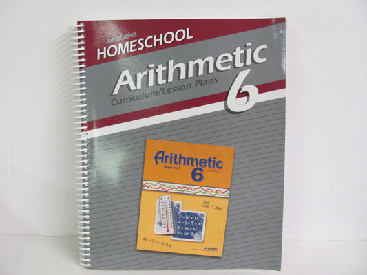 Arithmetic 6 Abeka Curriculum Pre-Owned 6th Grade Mathematics Textbooks