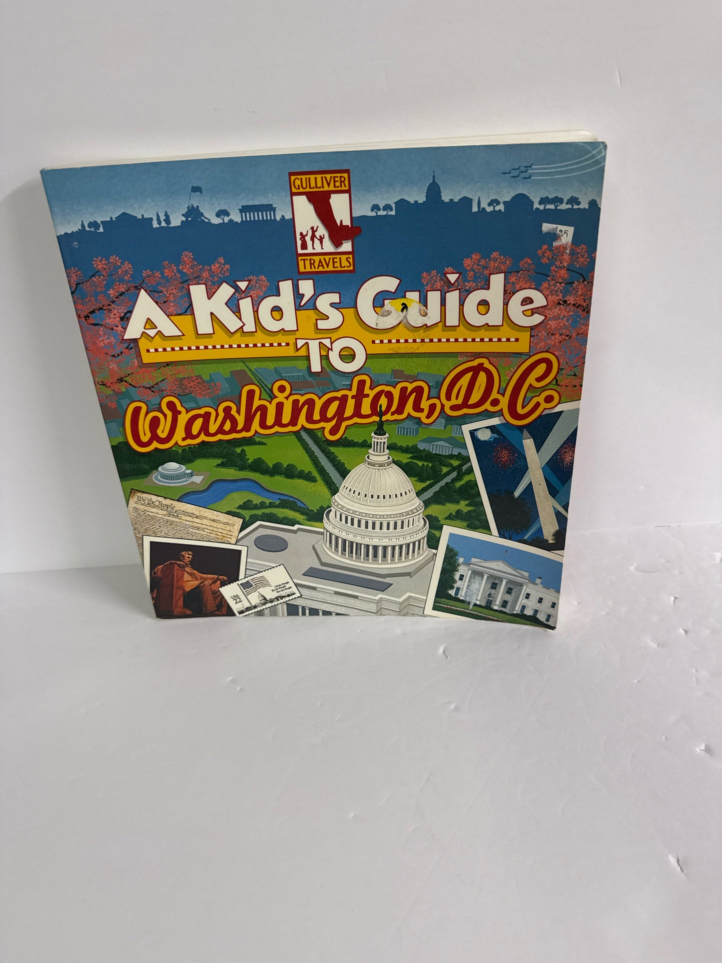 A Kid's Guide to Washington D.C. Gulliver Travels Pre-Owned State History Books