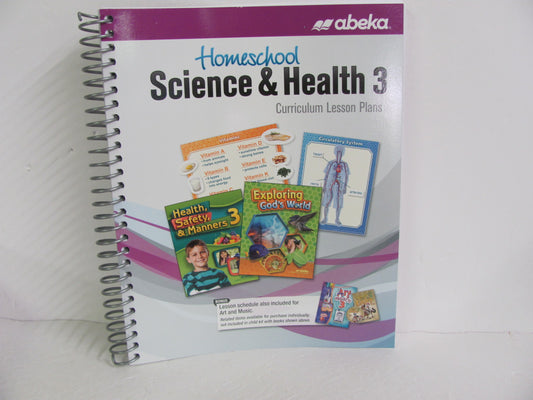 Science & Health Abeka Curriculum Pre-Owned 3rd Grade Science Textbooks