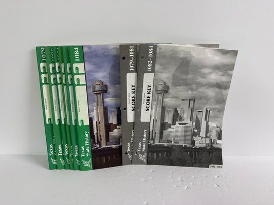 Texas State History ACE Set  Pre-Owned 7th Grade History Textbooks