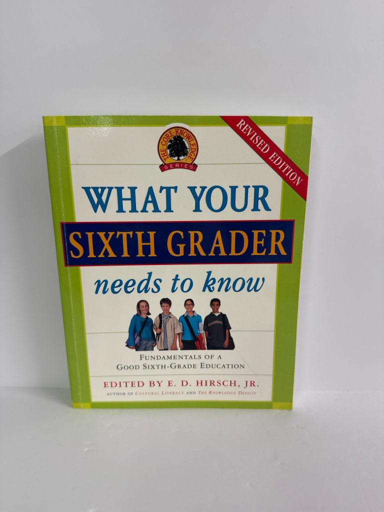 What Your 6th Grader Delta Trade Paperbacks Pre-Owned Educator Resources